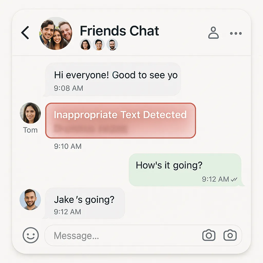 What is the Inappropriate & Abusive Text Filter?