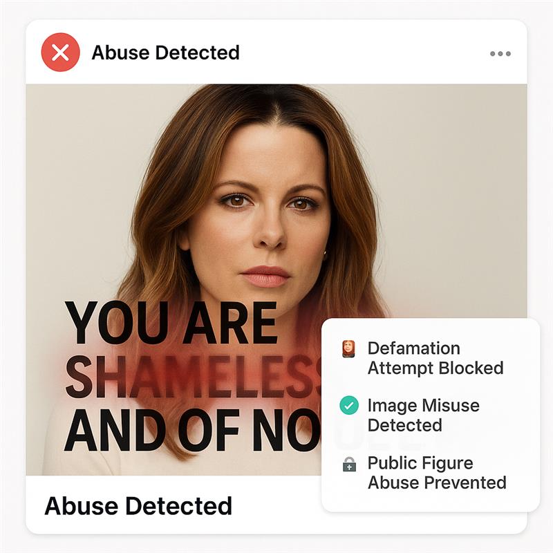 Distinguished Personality Abuse Protection Filter