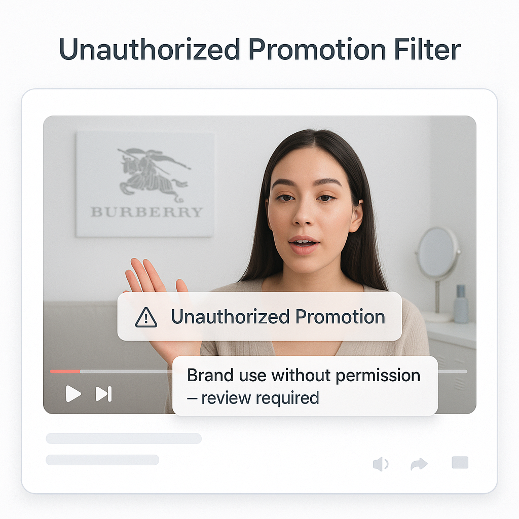Unauthorized Promotion Filter