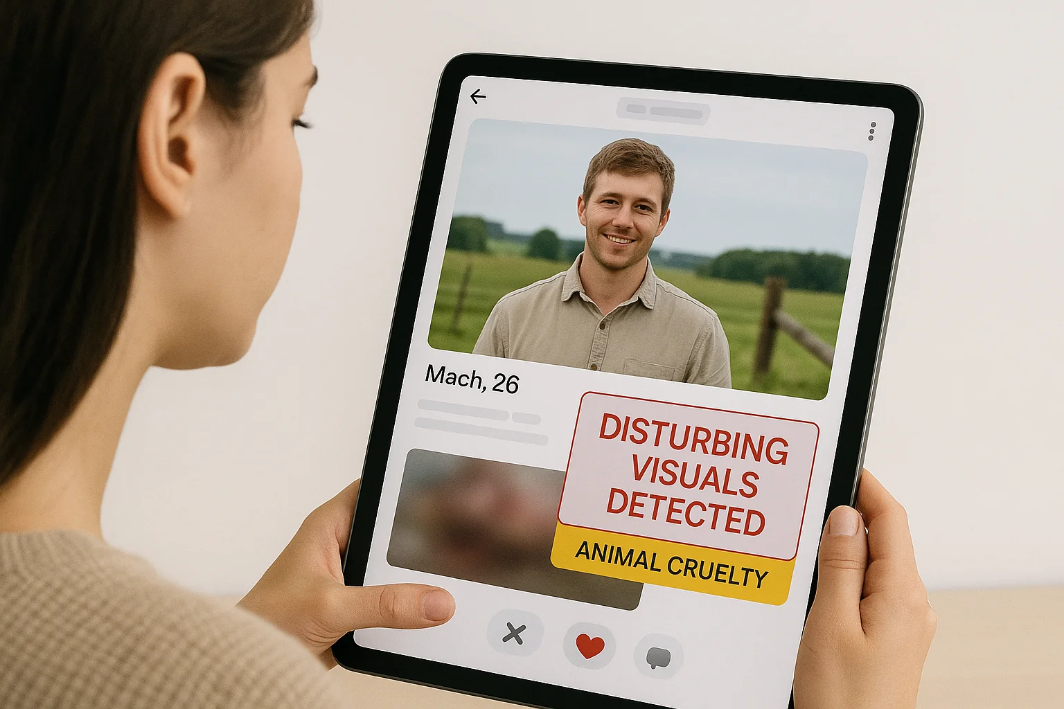 How Disturbing Visual Filter works