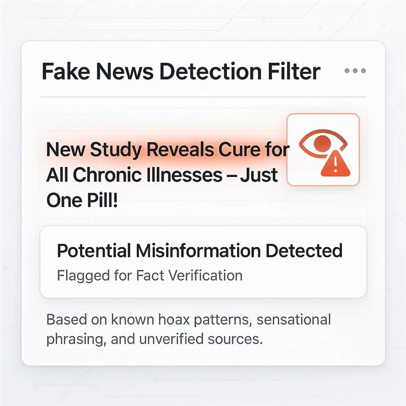 Fake News Detection Filter