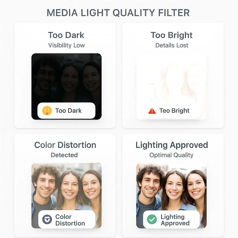 Media Light Quality Filter